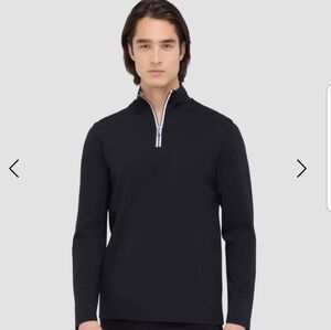 Bugatchi Performance Quarter-Zip Pullover